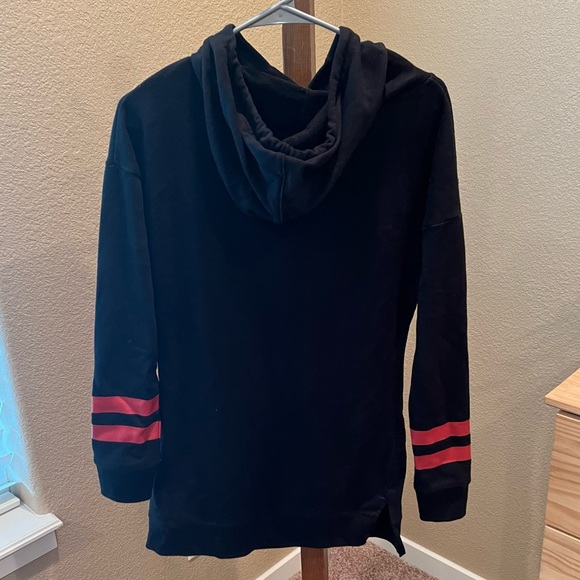 Atlanta Falcons Tunic Hooded Sweatshirt - Picture 2 of 6